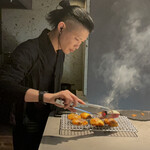 VERT - 柿を炭火焼