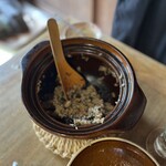 草如庵 - お焦げ