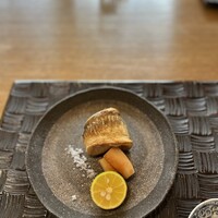 草如庵 - かますの燻製塩焼き