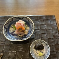 草如庵 - 刺身(自家製昆布醤油)