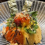 極丼 - 食べるのがもったいない(⌒▽⌒)