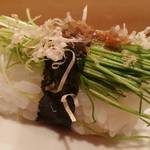 鮨処 竜敏 - 芽ネギ
