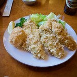 ●カキフライ　●きすフライ　●海老コロッケ