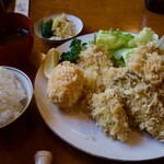 ぽん多本家 - ●カキフライ　●きすフライ