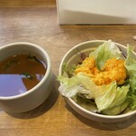 カフェテラス ライオン - Aセット　トッピング　