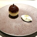 ラチュレ - 食後のデザート。