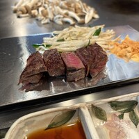 ステーキハウス華 - 黒毛和牛ヘレ80g ミディアム╰(*´︶`*)╯♡