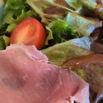 ナルーチェ - ランチセットのサラダ。