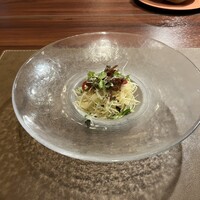 代官山鉄板ゆうり - 根セロリのサラダ