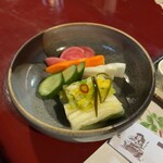 地雷也 - 季節の漬物盛合せ（小）