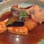 孝し - ぶりかま煮つけ