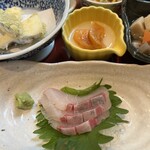 旬菜の味わい がら里 - カンパチ