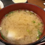 弥次喜多 - ワタリガニの味噌汁