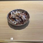 丸吉寿司 - 烏賊ゲソ焼