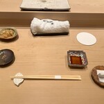 鮨 龍次郎 - 鮨 龍次郎 カウンター