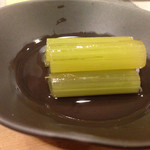 鮨 明 高勢 - 蕗煮