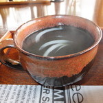 昔風ナポリタン　８００円　超熱々スープ　湯気が凄い！　【　２０１４年５月　】