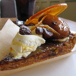 fika. - オレンジとババのタルト