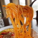 輪茶館 - 昔風ナポリタン　８００円のスパゲティ　【　２０１４年５月　】