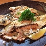 もり花 - お魚のバター焼きのリクエストに応えてくれた一品です！お魚の身も柔らかくホクホク…美味しかったです！強いて言えば、お醤油が少し欲しかったかな(^^)