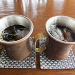 輪茶館 - トラジャ　オンザロック　６５０円　　2人分　【　２０１４年５月　】