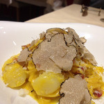 アルティスタ， - アスパラ、サマートリュフのカルボナーラ