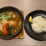 プチGARAKU - やわらかチキンレッグとやさい＆ライス小