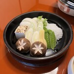 すき焼割烹 日山 - 野菜類（２人前）