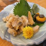 源助 - バイ貝の刺身