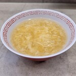 麺堂 油印 - 玉子スープついてます