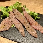 Pizzeria Lume di Luna - 黒火乃和牛のあぶりカルパッチョ