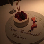 ツキ シュール ラメール - バースデーケーキ♪