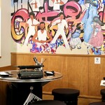 シガン 生サムギョプサル専門店 - 奥のテーブル席