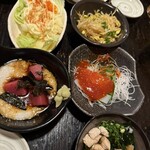 居呂八  - 焼きと揚げの串を頼む前にいつもだいたいこのチョイス