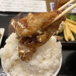 わ楽 - てりやきポーク　オンザライス  