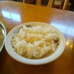 インディアン・レストラン　ロタ - ライスのおかわり