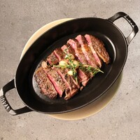 和牛のステーキ ハバネロとモリータ 2種のサルサ 250g