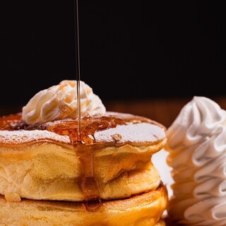 おすすめ！ふわふわのスフレパンケーキ