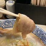 かしや - かしやとんこつ チャーシュー増し