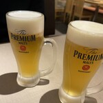 五穀 - プレミアムモルツ•ジョッキ693円