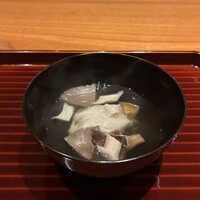 日本料理 別府 廣門 - ①新そばの『そばがき』を練った一品