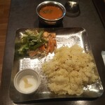 アロマズ オブ インディア - ランチAセットライスのみ