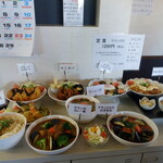 蒼の月 - ランチはこちらの料理から選びます