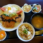 蒼の月 - チキンのみそかつ定食