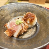 鮨たかし - マグロの炙り