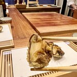 天婦羅 みやしろ - 栃木県産 椎茸の天婦羅