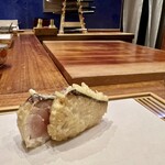 天婦羅 みやしろ - 舞鶴の寒鰆の天婦羅