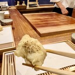 天婦羅 みやしろ - アイナメの天婦羅