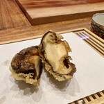 天婦羅 みやしろ - 栃木県産 椎茸の天婦羅