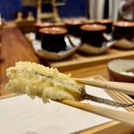 天婦羅 みやしろ - 千葉武岡のメゴチ(白身のお魚)の天婦羅